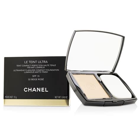 chanel ultrawear compact foundation|chanel foundation 32 beige rose.